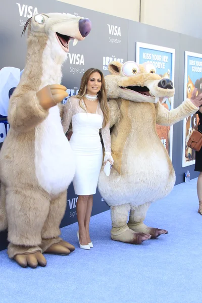 Zpěvačka Jennifer Lopez — Stock fotografie