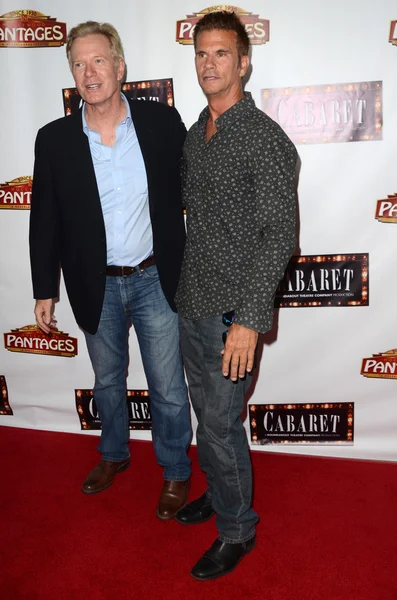 William R Moses, Lorenzo Lamas — Stockfoto