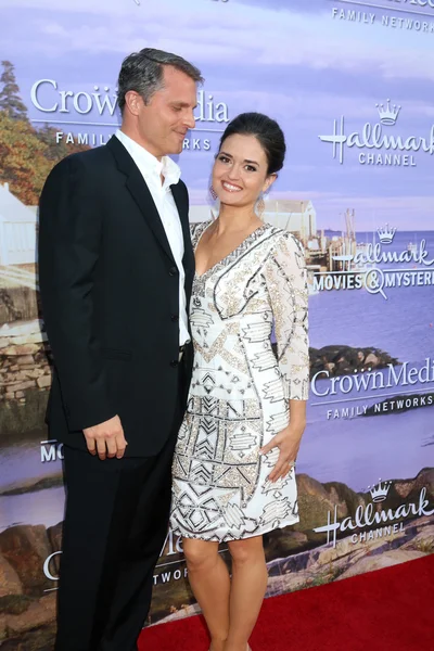 Scott Sveslosky, Danica Mckellar — Zdjęcie stockowe