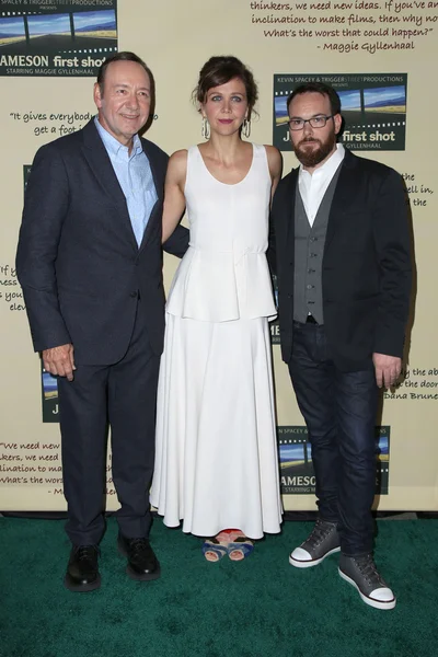 Kevin Spacey, Maggie Gyllenhaal, Dana Brunetti —  Fotos de Stock