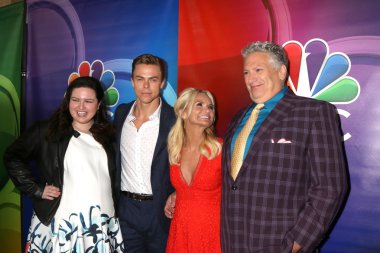 Maddie Baillio, Derek Hough, Kristin Chenoweth, Harvey Fierstein 