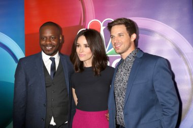  Malcolm Barrett, Abigail Spencer, Matt Lanter 