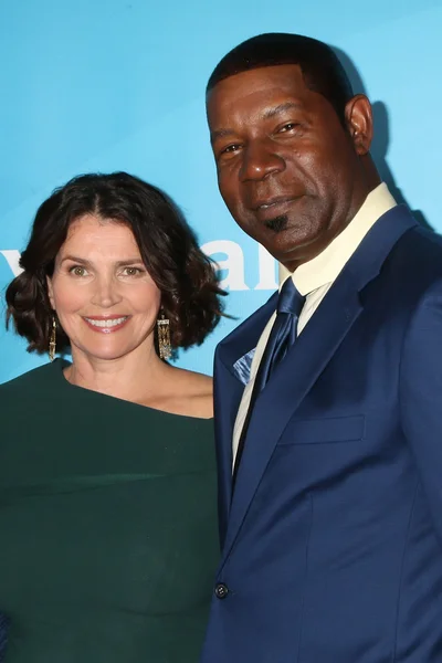 Julia Ormond, Dennis Haysbert — Stockfoto