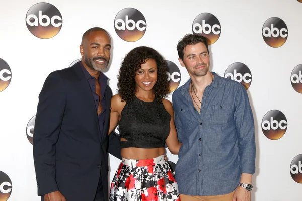 Donnell Turner, Vinessa Antoine, Matt Cohen — Stock Photo, Image