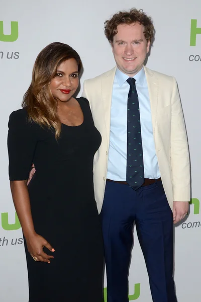 Mindy Kaling, Matt Warburton — Stok fotoğraf