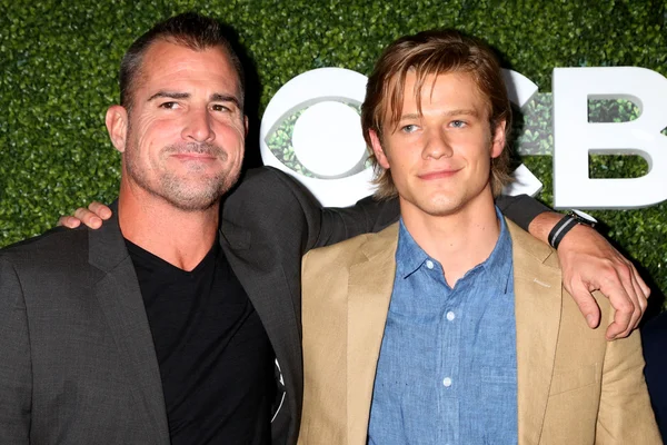 George Eads, Lucas Till — Stock Photo, Image
