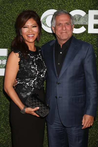 Julie Chen, Les Moonves — Stockfoto