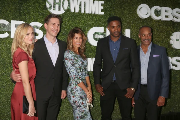 Emily Wickersham, Brian Dietzen, Jennifer Esposito, Chares Johnson, Rocky Carroll — Fotografia de Stock