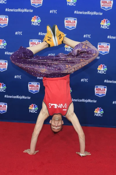 Gymnastics coach  Thomas Stillings — Stock Photo, Image