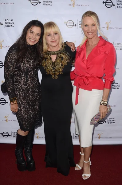 Kamala Lopez, Patricia Arquette, Nicolette Sheridan — Foto de Stock