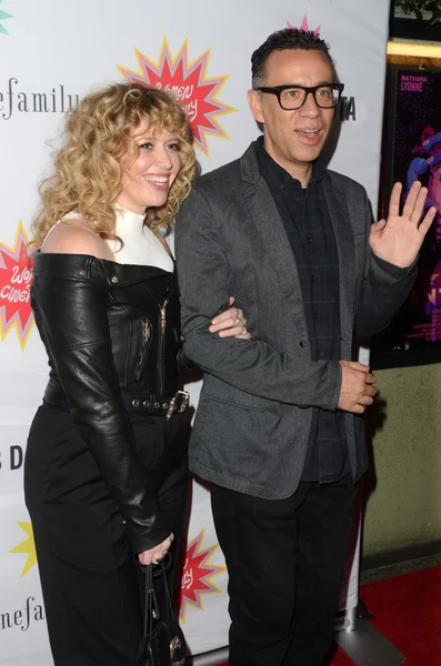 Natasha Lyonne, Fred Armisen — Stock Photo, Image