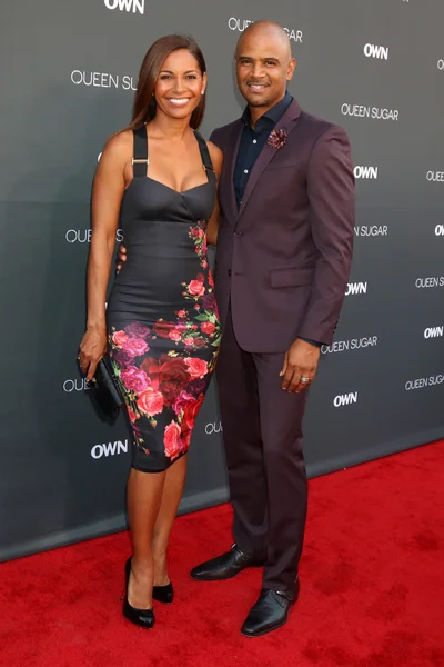 Salli Richardson-Whitfield, Dondre Whitfield — Foto de Stock