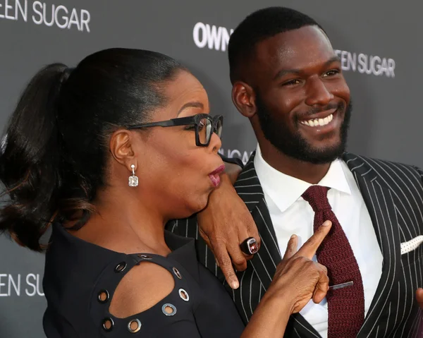 Oprah Winfrey, Kofi Siriboe — Foto de Stock