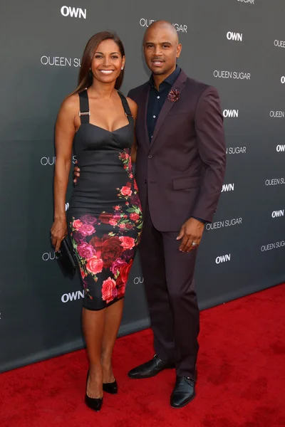 Salli Richardson-Whitfield, Dondre Whitfield — Foto de Stock