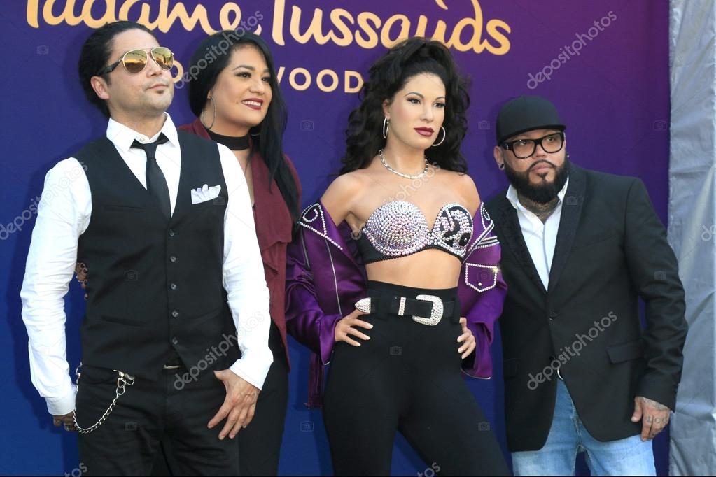 Chris Perez, Suzette Quintanilla, Selena Quintanilla Wax Figure, A.B. Quintanilla – Stock