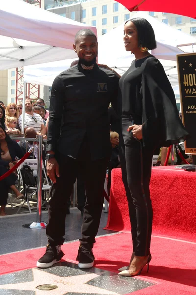 Usher Raymond, Kelly Rowland — Stok fotoğraf