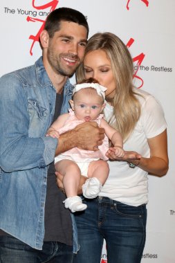 Justin Gaston, Olivia Christine Gaston, Melissa Ordway 