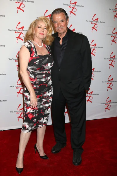 Melody Thomas Scott, Eric Braeden — Stock fotografie