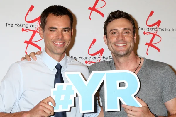 Jason Thompson, Daniel Goddard — Stock Photo, Image