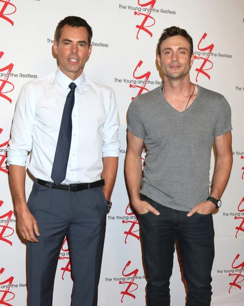 Jason Thompson, Daniel Goddard — Zdjęcie stockowe