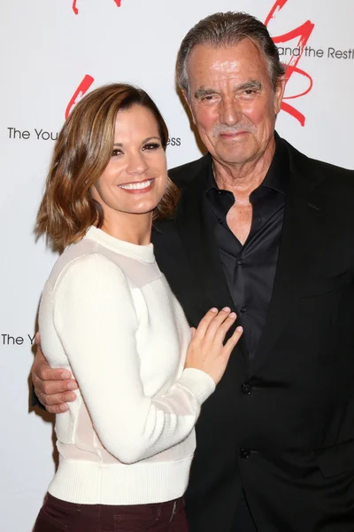 Melissa Claire Egan, Eric Braeden —  Fotos de Stock