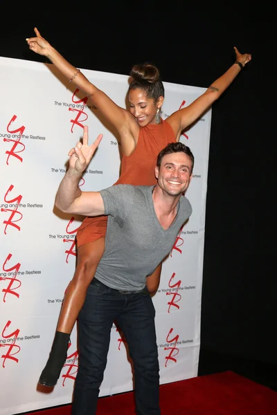 Christel Khalil, Daniel Goddard — Photo