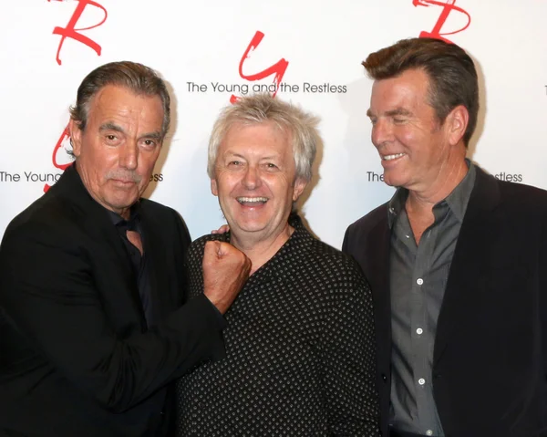 Eric Braeden, Mal giovane, Peter Bergman — Foto Stock