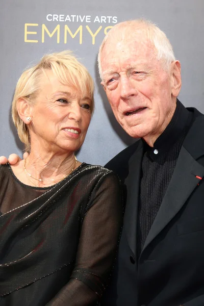 Catherine von Sydow, Max von Sydow — Stock fotografie