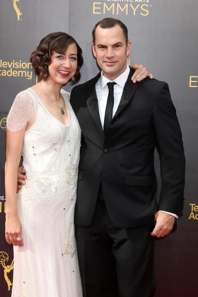 Kristen Schaal, Marido — Foto de Stock