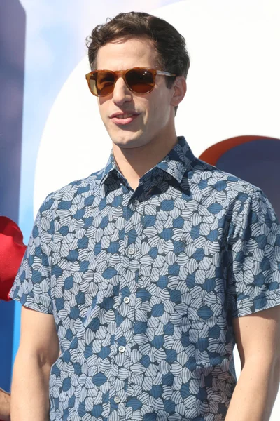 Komiek Andy Samberg — Stockfoto