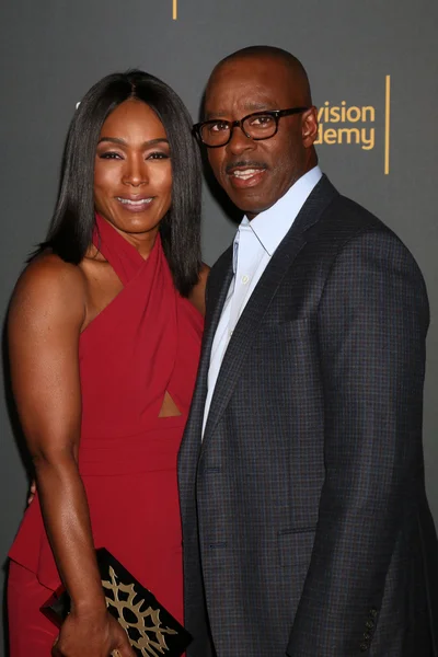 Angela bassett, courtney b vance — Zdjęcie stockowe