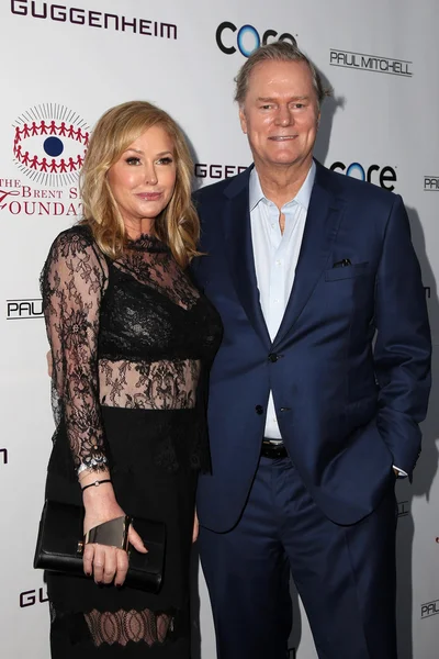 Kathy hilton, rick hilton — Stockfoto