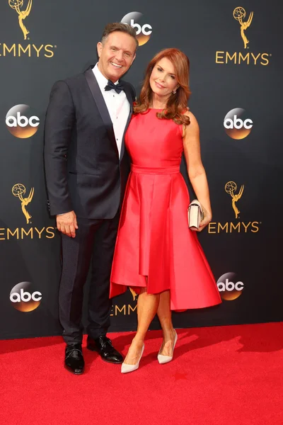 Mark Burnett, Roma Downey — Stock Photo, Image