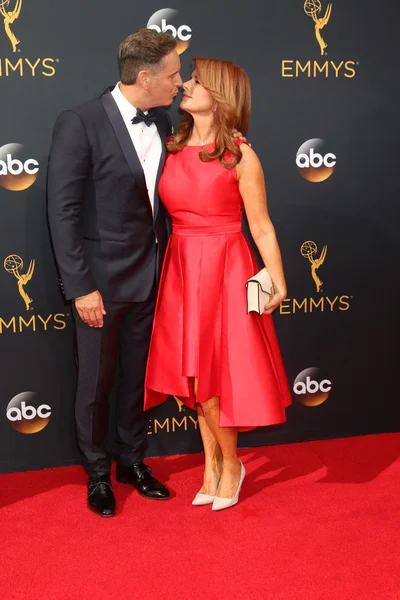 Mark Burnett, Roma Downey - Stock-foto