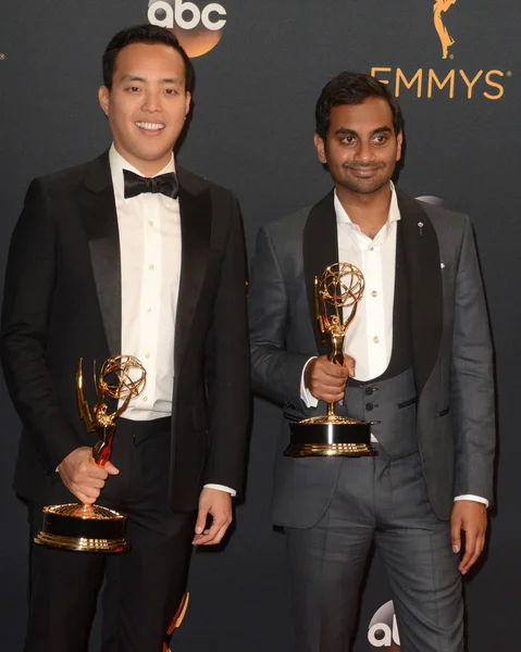 Alan Yang, Aziz Ansari — Fotografia de Stock