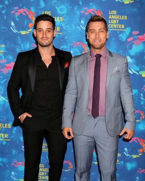 Michael Turchin, Lance Bass — Fotografia de Stock