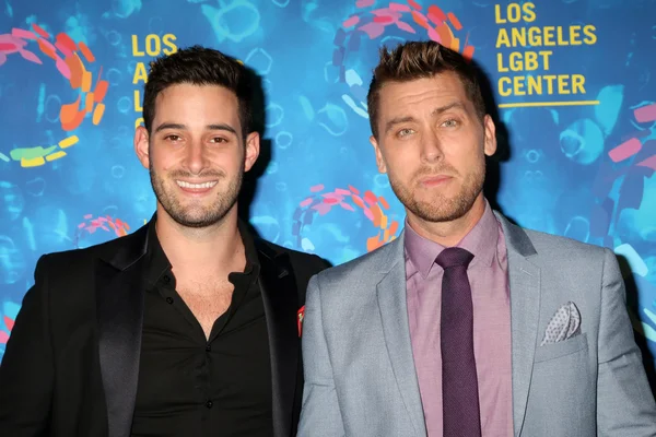 Michael Turchin, Lance Bass — Zdjęcie stockowe