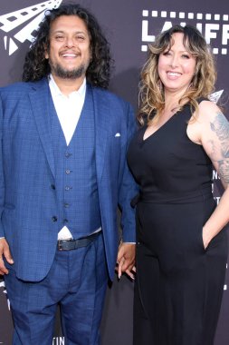 LOS ANGELES - 2 Haziran 2021 tarihinde Los Angeles, CA 'da Felipe Esparaza, Lesa O' Daniel ve Union Premiere - TCL Çin Tiyatrosu 'nda Los Angeles Latin Film Festivali
