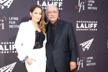 LOS ANGELES - 2 Haziran 2021 'de Jaina Lee Ortiz, Edward James Olmos ve Union Premiere - Los Angeles Latin Uluslararası Film Festivali TCL Çin Tiyatrosu IMAX' ta 2 Haziran 2021 'de Los Angeles, CA