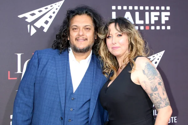 Los Angeles Jun Felipe Esparaza Lesa Daniel 7Th Union Premiere — Stock Photo, Image