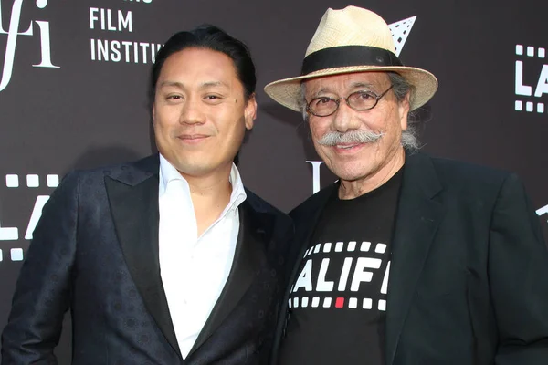 Los Angeles Jun John Chu Edward James Olmos Heights Screening — Stockfoto