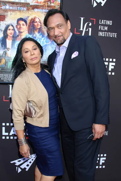 Los Angeles Jun Wanda Dejesus Jimmy Smits Heights Screening Laliff — Stock Photo, Image