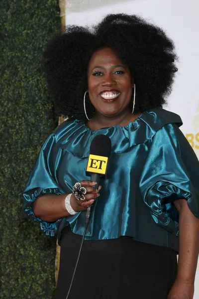 Los Angeles Jun Sheryl Underwood Wirbt Mit Einem Mikrofon Für — Stockfoto