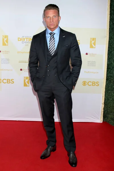 Los Angeles Haziran Steve Burton Gündüz Emmy Ödülleri Basın Hattında — Stok fotoğraf