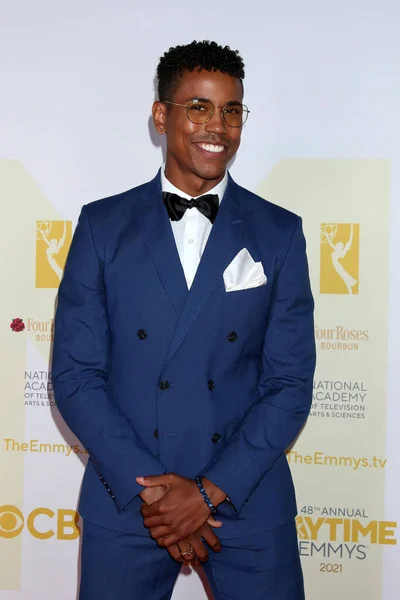 Los Angeles Kesäkuu Tajh Bellow Klo 48Th Daytime Emmy Awards — kuvapankkivalokuva