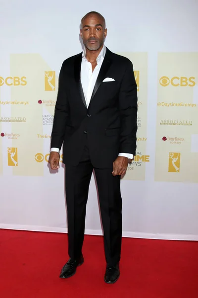 Los Angeles Jun Donnell Turner 48E Emmy Awards Press Line — Stockfoto