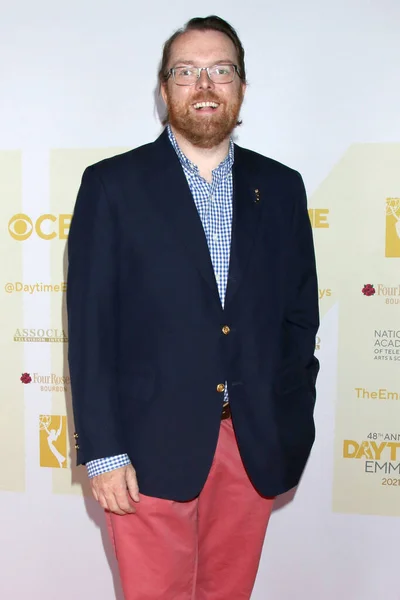 Los Angeles Haziran Adam Sharp Gündüz Emmy Ödülleri Basın Hattında — Stok fotoğraf