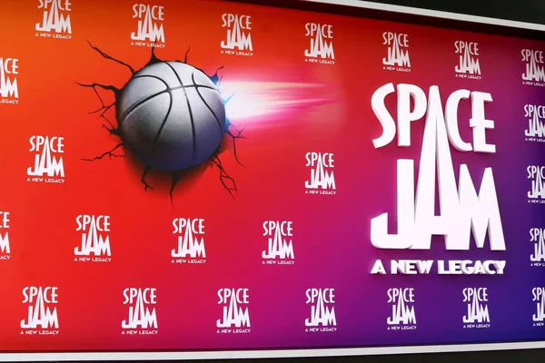 Los Angeles Jul General Atmosphere Space Jam New Legacy Premiere — Φωτογραφία Αρχείου