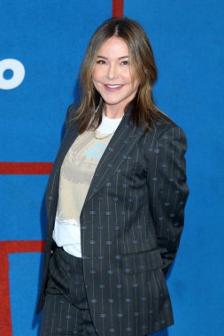 LOS ANGELES - 15 Temmuz, Christa Miller 15 Temmuz 2021 'de Los Angeles, CA' da Pasifik Tasarım Merkezi 'nin çatısındaki Ted Lasso 2.