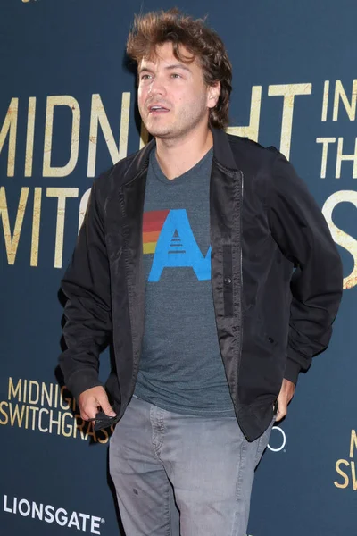 Los Angeles Jul Emile Hirsch Vid Midnatt Switchgrass Special Screening — Stockfoto